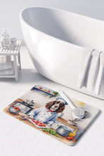 Load image into Gallery viewer, English Springer Spaniel The Chef Memory Foam Kitchen Mat