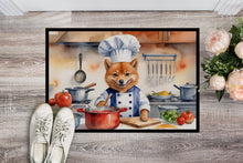 Load image into Gallery viewer, Finnish Spitz The Chef Doormat-24x36 Indoor / Outdoor Rug | Made in USA
