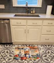 Load image into Gallery viewer, Finnish Spitz The Chef Memory Foam Kitchen Mat