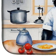 Load image into Gallery viewer, Flat-Coated Retriever The Chef Dish Drying Mat