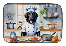 Load image into Gallery viewer, Flat-Coated Retriever The Chef Dish Drying Mat
