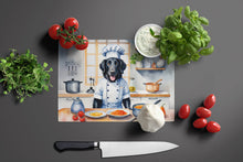 Load image into Gallery viewer, Flat-Coated Retriever The Chef Glass Cutting Boards – Durable, Decorative Kitchen Art