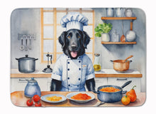 Load image into Gallery viewer, Flat-Coated Retriever The Chef Memory Foam Kitchen Mat