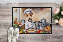 Load image into Gallery viewer, Fox Terrier The Chef Doormat-24x36 Indoor / Outdoor Rug | Made in USA