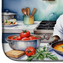 Load image into Gallery viewer, French Bulldog The Chef Dish Drying Mat