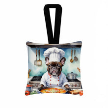 Load image into Gallery viewer, French Bulldog The Chef Hanging Square Fabric Ornament 3.5 × 3.5