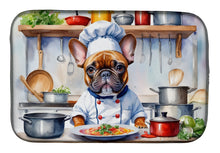Load image into Gallery viewer, French Bulldog The Chef Dish Drying Mat