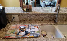 Load image into Gallery viewer, German Shepherd The Chef Dish Drying Mat
