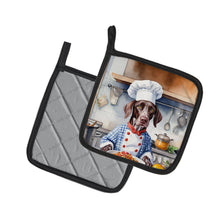 Load image into Gallery viewer, German Shorthaired Pointer The Chef Pot Holders - Set of 2 Decorative Kitchen Helpers | Made in the USA