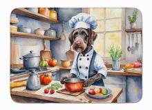 Load image into Gallery viewer, German Wirehaired Pointer The Chef Memory Foam Kitchen Mat