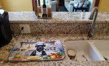 Load image into Gallery viewer, Giant Schnauzer The Chef Dish Drying Mat