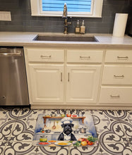 Load image into Gallery viewer, Giant Schnauzer The Chef Memory Foam Kitchen Mat