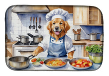 Load image into Gallery viewer, Golden Retriever The Chef Dish Drying Mat