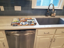 Load image into Gallery viewer, Goldendoodle The Chef Dish Drying Mat