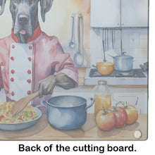 Load image into Gallery viewer, Great Dane The Chef Glass Cutting Boards – Durable, Decorative Kitchen Art
