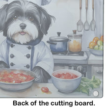 Load image into Gallery viewer, Havanese The Chef Glass Cutting Boards – Durable, Decorative Kitchen Art