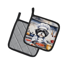 Load image into Gallery viewer, Havanese The Chef Pot Holders - Set of 2 Decorative Kitchen Helpers | Made in the USA
