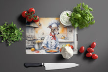 Load image into Gallery viewer, Italian Greyhound The Chef Glass Cutting Boards – Durable, Decorative Kitchen Art