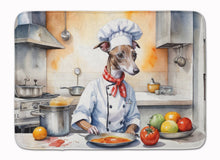 Load image into Gallery viewer, Italian Greyhound The Chef Memory Foam Kitchen Mat