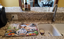 Load image into Gallery viewer, Jack Russell Terrier The Chef Dish Drying Mat