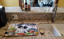 Load image into Gallery viewer, Japanese Chin The Chef Dish Drying Mat