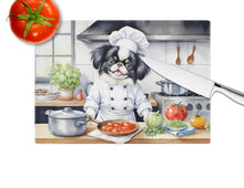 Load image into Gallery viewer, Japanese Chin The Chef Glass Cutting Boards – Durable, Decorative Kitchen Art
