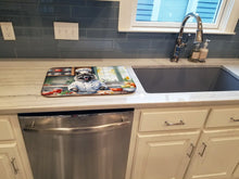 Load image into Gallery viewer, Keeshond The Chef Dish Drying Mat