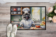 Load image into Gallery viewer, Keeshond The Chef Doormat-24x36 Indoor / Outdoor Rug | Made in USA