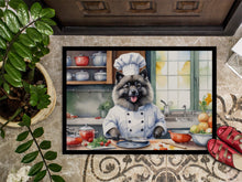 Load image into Gallery viewer, Keeshond The Chef Doormat-24x36 Indoor / Outdoor Rug | Made in USA