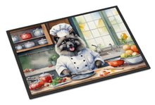 Load image into Gallery viewer, Keeshond The Chef Doormat-24x36 Indoor / Outdoor Rug | Made in USA
