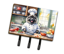 Load image into Gallery viewer, Keeshond The Chef Leash or Key Holder