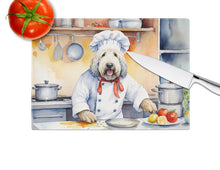 Load image into Gallery viewer, Komondor The Chef Glass Cutting Boards – Durable, Decorative Kitchen Art