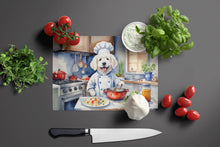 Load image into Gallery viewer, Kuvasz The Chef Glass Cutting Boards – Durable, Decorative Kitchen Art