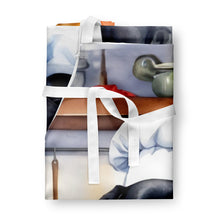 Load image into Gallery viewer, Black Labrador Retriever The Chef Apron – Artist-Designed Kitchen, BBQ &amp; Craft Apron
