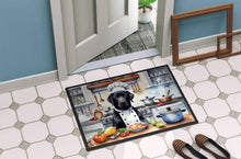 Load image into Gallery viewer, Black Labrador Retriever The Chef Doormat