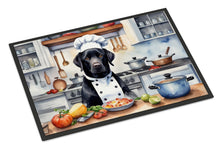 Load image into Gallery viewer, Black Labrador Retriever The Chef Doormat
