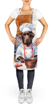 Load image into Gallery viewer, Chocolate Labrador Retriever The Chef Apron – Artist-Designed Kitchen, BBQ &amp; Craft Apron