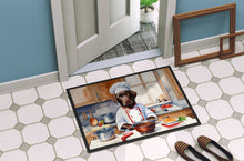 Load image into Gallery viewer, Chocolate Labrador Retriever The Chef Doormat-24x36 Indoor / Outdoor Rug | Made in USA