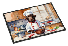 Load image into Gallery viewer, Chocolate Labrador Retriever The Chef Doormat-24x36 Indoor / Outdoor Rug | Made in USA