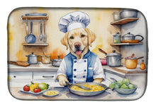 Load image into Gallery viewer, Yellow Labrador Retriever The Chef Dish Drying Mat