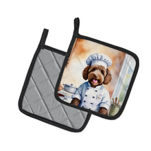 Load image into Gallery viewer, Labradoodle The Chef Pot Holders - Set of 2 Decorative Kitchen Helpers | Made in the USA