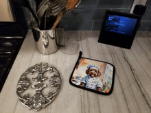 Load image into Gallery viewer, Labradoodle The Chef Pot Holders - Set of 2 Decorative Kitchen Helpers | Made in the USA