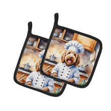 Load image into Gallery viewer, Labradoodle The Chef Pot Holders - Set of 2 Decorative Kitchen Helpers | Made in the USA