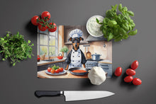 Load image into Gallery viewer, Manchester Terrier The Chef Glass Cutting Boards – Durable, Decorative Kitchen Art