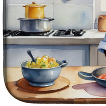 Load image into Gallery viewer, Miniature Pinscher The Chef Dish Drying Mat