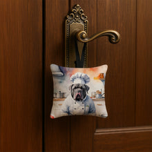 Load image into Gallery viewer, Neapolitan Mastiff The Chef Hanging Square Fabric Ornament 3.5 × 3.5