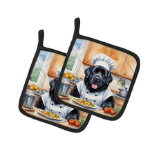 Load image into Gallery viewer, Newfoundland The Chef Pot Holders - Set of 2 Decorative Kitchen Helpers | Made in the USA