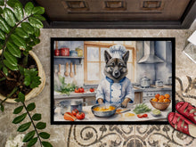Load image into Gallery viewer, Norwegian Elkhound The Chef Doormat-24x36 Indoor / Outdoor Rug | Made in USA