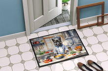 Load image into Gallery viewer, Norwegian Elkhound The Chef Doormat-24x36 Indoor / Outdoor Rug | Made in USA