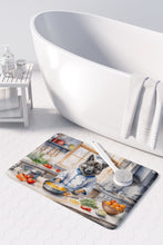 Load image into Gallery viewer, Norwegian Elkhound The Chef Memory Foam Kitchen Mat